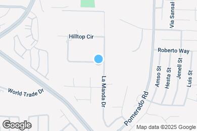 Map image of the property - 15202 La Manda Dr