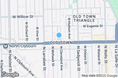 Map image of the property - 1612 N Cleveland Ave