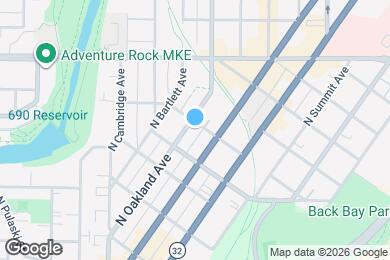 Map image of the property - 2030 N. Oakland Ave