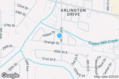 Map image of the property - 2912 2nd E Ave