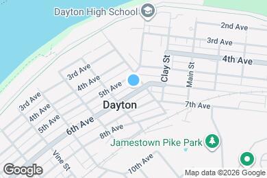 Map image of the property - 625 6th Ave