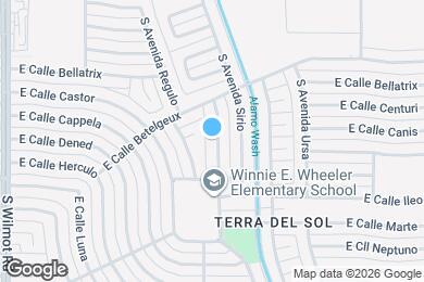 Map image of the property - 1702 S Avenida Del Sol