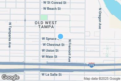 Map image of the property - 1932 W Spruce St