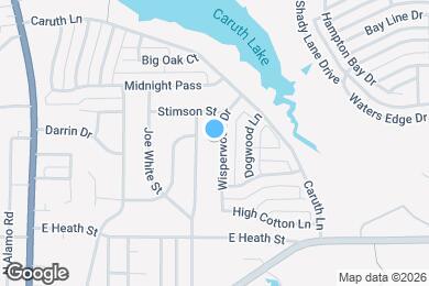 Map image of the property - 955 Wisperwood Dr