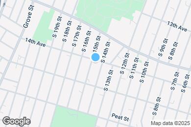 Map image of the property - 292 14th Ave