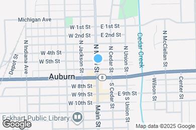 Map image of the property - 206 N Main St