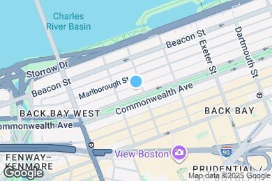 Map image of the property - 285 Commonwealth Ave