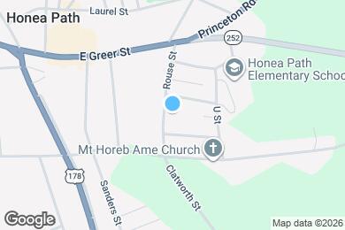 Map image of the property - 107 Rouse St