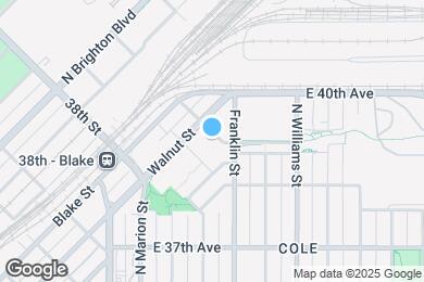 Map image of the property - 1350 40th St