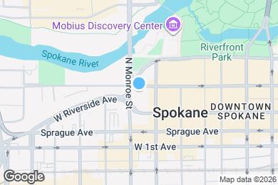 Map image of the property - 2013 E 1st Ave