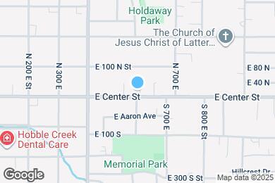 Map image of the property - 565 E Center St