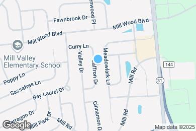 Map image of the property - 1635 Saffron Dr