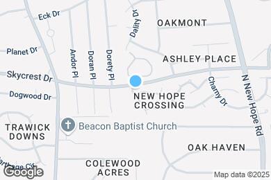Map image of the property - 4001 Mantua Way