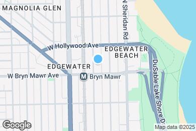 Map image of the property - 5615 N Winthrop Ave