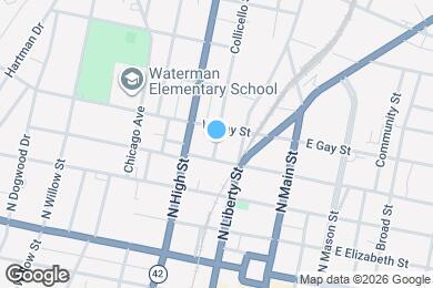 Map image of the property - 350 collicello st