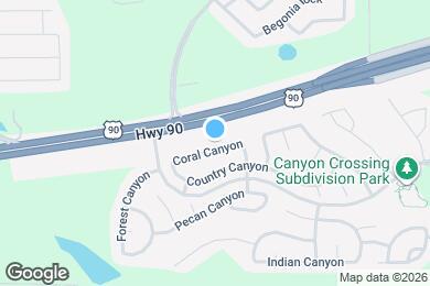 Map image of the property - 11439 Coral Canyon