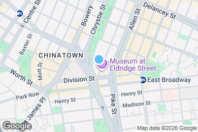 Map image of the property - 19 Eldridge St