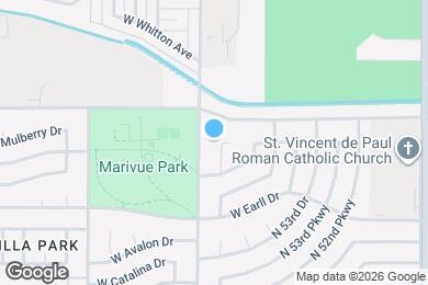 Map image of the property - 3236 N 54th Ln