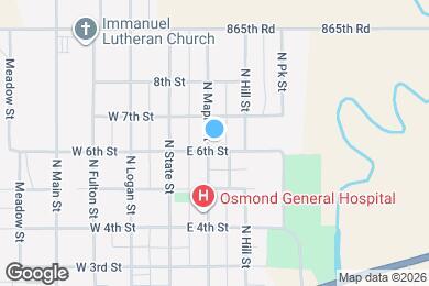 Map image of the property - 202 E 6th St
