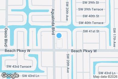 Map image of the property - Cape Southwest 55+ Apartment Community