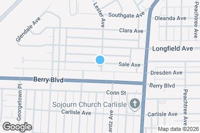 Map image of the property - 1400 Sale Ave