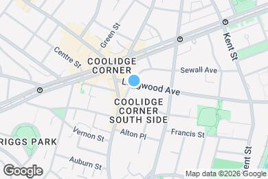 Map image of the property - 21 Longwood Ave