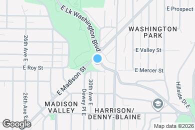 Map image of the property - 611 Lake Washington Blvd E