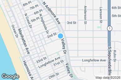 Map image of the property - 536 1st St