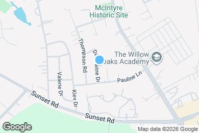 Map image of the property - 2002 Darbywine Dr