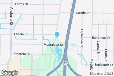 Map image of the property - 1904 Frontera St