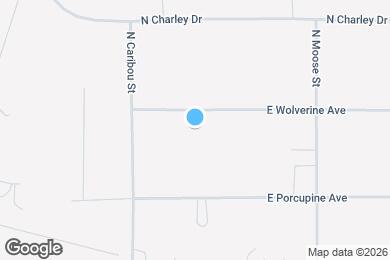 Map image of the property - 5500 E Wolverine Ave