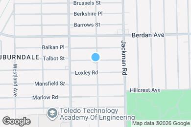 Map image of the property - 1803 Talbot St