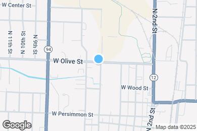 Map image of the property - 738 N 5th St