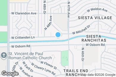 Map image of the property - 4725 W Crittenden Ln