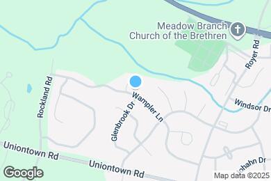 Map image of the property - 960 Wampler Ln