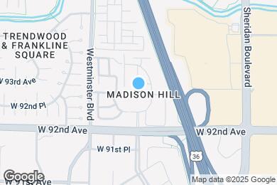 Map image of the property - 5771 W 92nd Ave