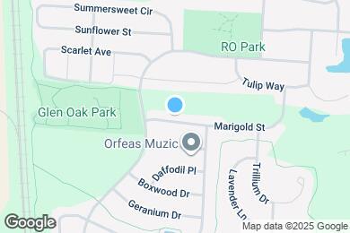 Map image of the property - 1701 Marigold St