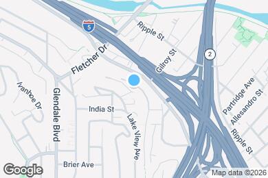 Map image of the property - 2598 Adelbert Ave