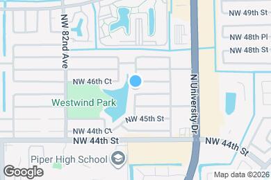 Map image of the property - 7841 NW 46th St
