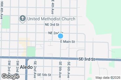 Map image of the property - 105 NE 5th Ave