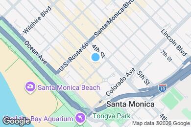 Map image of the property - Residences on Third Street Promenade