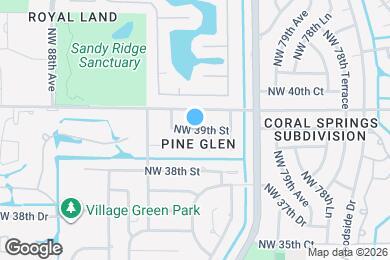 Map image of the property - 8227 NW 39th St