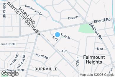 Map image of the property - 5524 K St