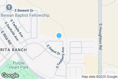 Map image of the property - 10029 E Moonstruck Way