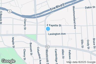 Map image of the property - 303 Lexington Ave