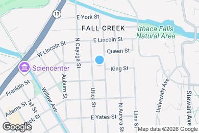 Map image of the property - 918 N Tioga St