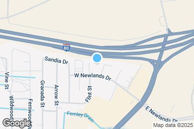 Map image of the property - 1210 W Newlands Dr