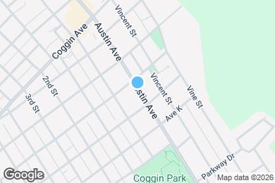 Map image of the property - 1707 Austin Ave