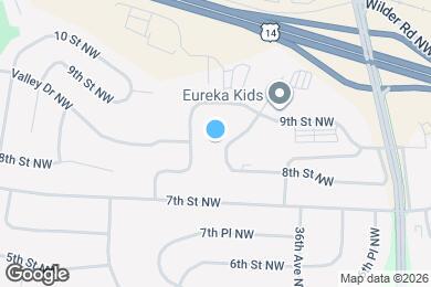 Map image of the property - 833 37th Ave NW