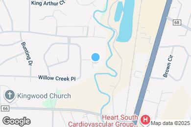 Map image of the property - 201 Willow Creek S Cir